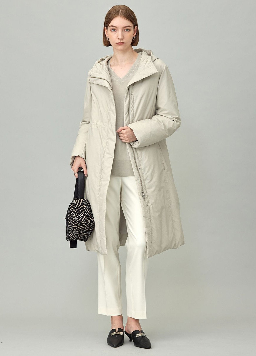 定番ADS輕盈連帽羽絨大衣